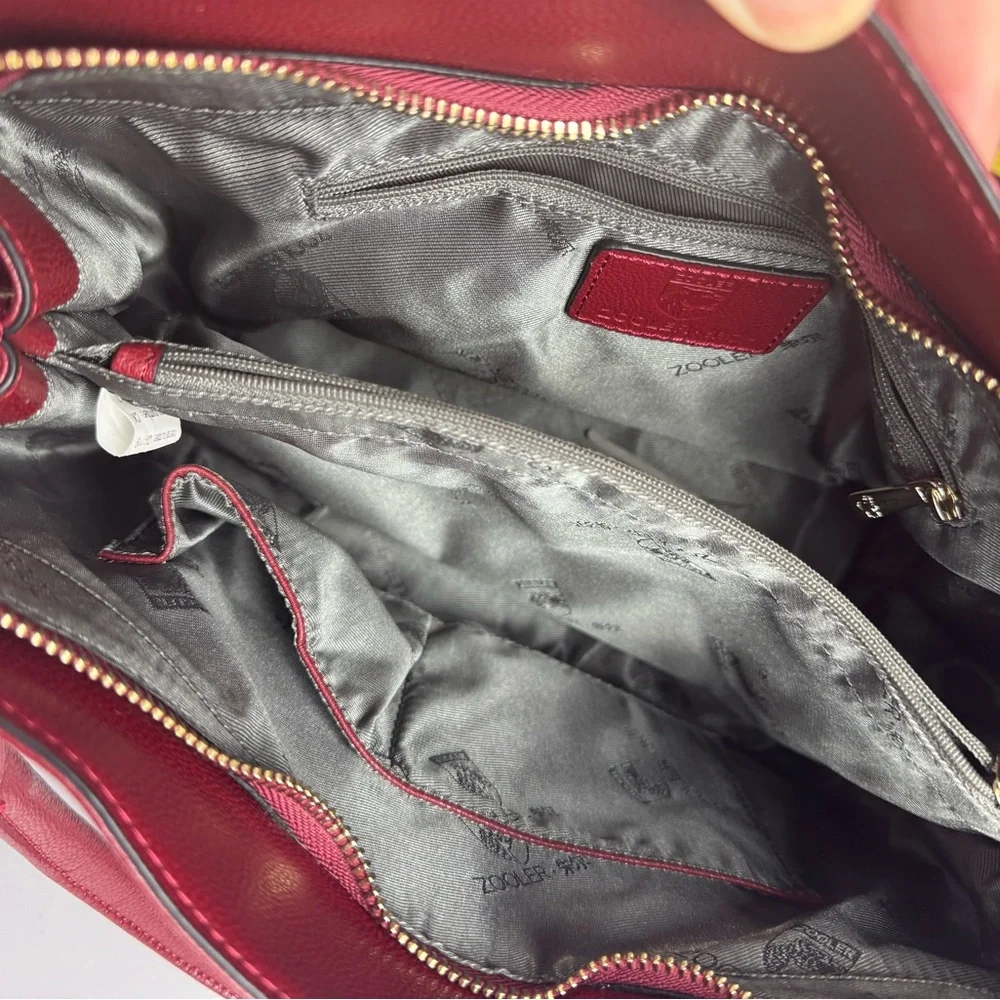 Red Leather Handbag